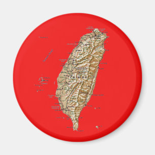 Imã Ímã do mapa de Formosa