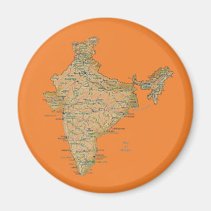 Imã Ímã do mapa de India
