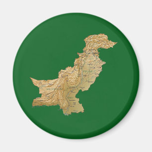 Imã Ímã do mapa de Paquistão