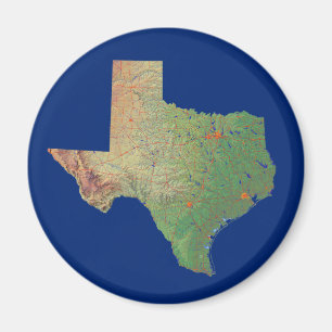 Imã Ímã do mapa de Texas