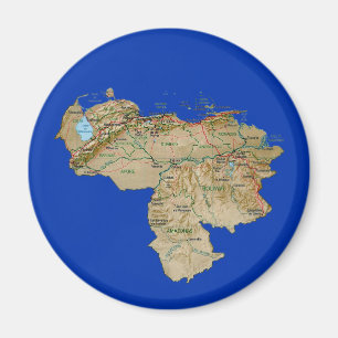 Imã Ímã do mapa de Venezuela
