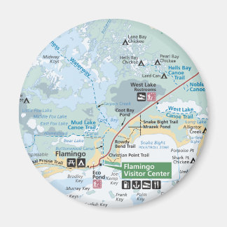 Imã Ímã do mapa dos marismas