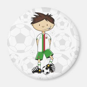 Imã Ímã do menino do futebol de Portugal