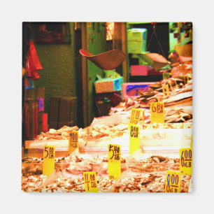 Imã Ímã do mercado de peixes 1 de Chinatown