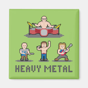 Imã Ímã do metal pesado do pixel