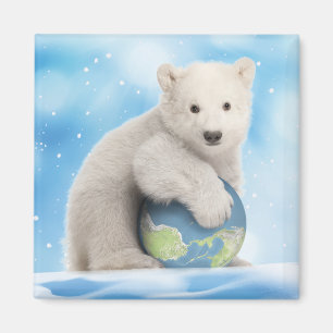 Imã Ímã do mundo do urso polar