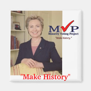 Imã Ímã do MVP Hillary Clinton