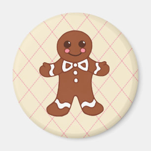 Imã Ímã do Natal do menino do pão-de-espécie
