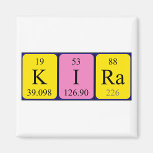 Imã Ímã do nome da mesa periódica de Kira