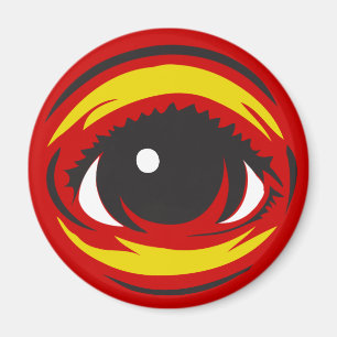 Imã Ímã do olho - vermelho