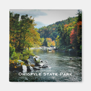 Imã Ímã do parque estadual de Ohiopyle