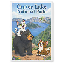 Ímã do Parque Nacional Crater por Catnaps-N-Chaos