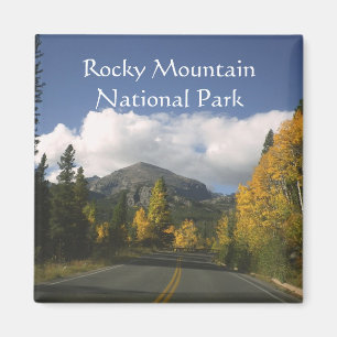 Imã Ímã do parque nacional de montanha rochosa da