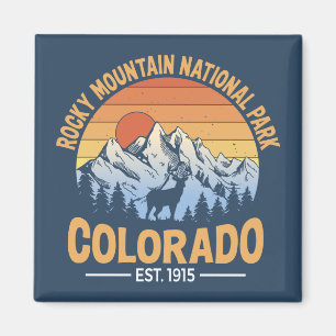 Imã Ímã do Parque Nacional Rocky Mountain Colorado