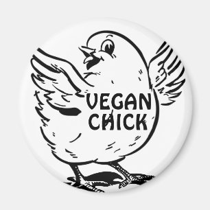 Imã Ímã do pintinho do Vegan