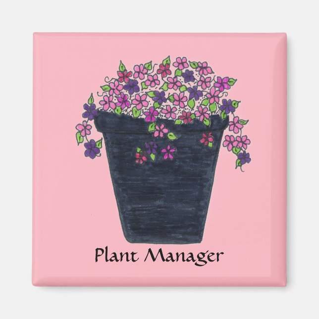 Imã ímã do Plant Manager (Frente)