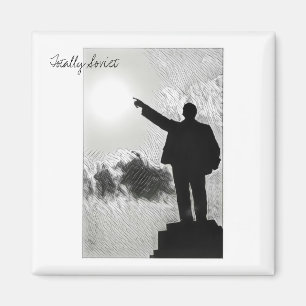 Imã Ímã do Ponto de Lenin Totalmente Soviético Apontan