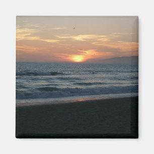Imã Ímã do por do sol do Oceano Pacífico