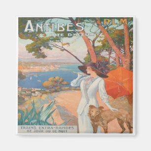 Imã Ímã do poster das viagens vintage