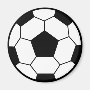 Imã Ímã do preto da bola de futebol
