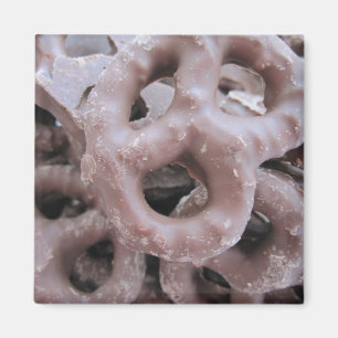 Imã Ímã do pretzel do chocolate