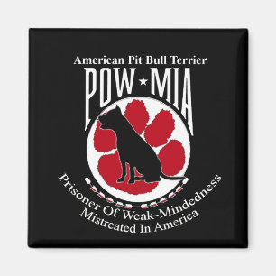 Imã Ímã do prisioneiro de guerra do pitbull