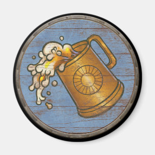 Imã Ímã do protetor de Viking - caneca para cerveja
