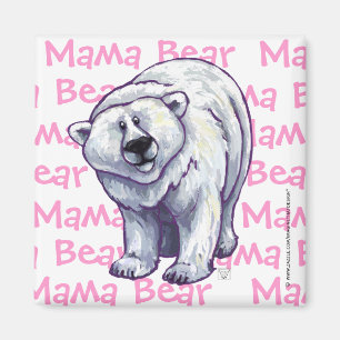 Imã Ímã do quadrado do urso polar do Mama Carregamen