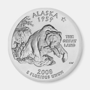 Imã Ímã do quarto do estado de Alaska
