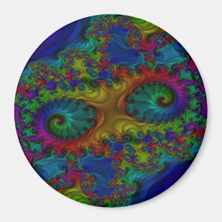 Imã Ímã do Rainbow Fractal CIrcle