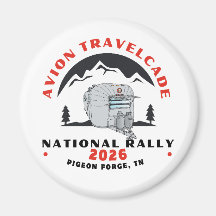 Ímã do Rali Nacional AVION Travelcade 2026