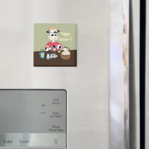 Imã Ímã do refrigerador do felz pascoa