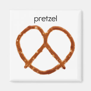 Imã Ímã do refrigerador do pretzel