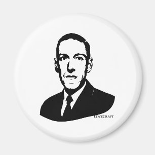 Imã Ímã do retrato de HP Lovecraft
