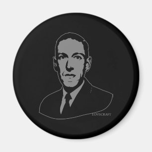 Imã Ímã do retrato de HP Lovecraft