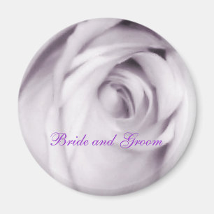 Imã ímã do rosa do roxo (noivos)