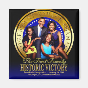 Imã Ímã do selo da família de Obama