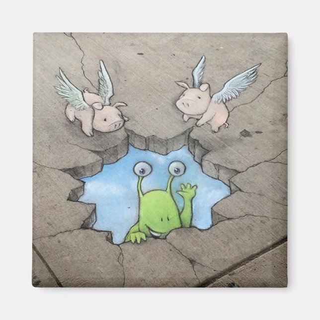 Imã ímã do skyhole (com porcos) (Frente)