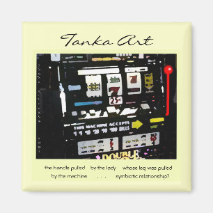 Imã Ímã do slot machine da arte do Tanka