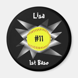 Imã Ímã do softball de Fastpitch