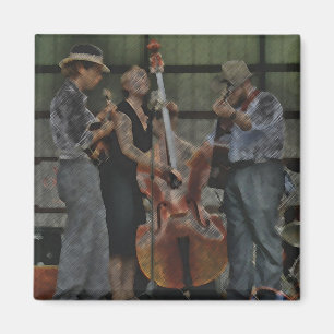 Imã Ímã do trio do Bluegrass
