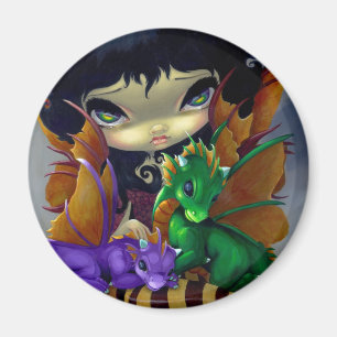 Imã "Ímã dois Dragonlings bonito"