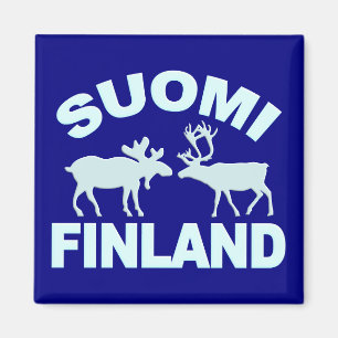 Imã Ímã dos alces & da rena de Finlandia