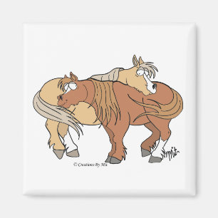 Imã Ímã dos amigos do pônei - branco