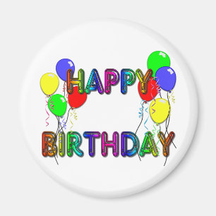 Imã Ímã dos Ballons D1 do feliz aniversario