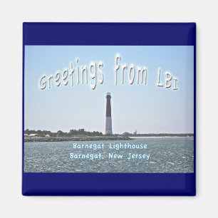 Imã Ímã dos cumprimentos do farol LBI de Barnegat