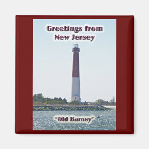 Imã Ímã dos cumprimentos do farol NJ de Barnegat