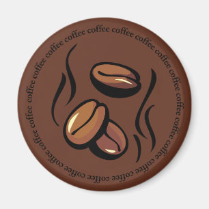 Imã Ímã dos feijões de café