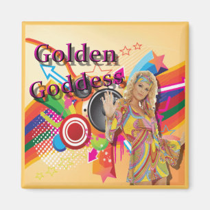 Imã Ímã dourado da mostra dos Oldies da deusa