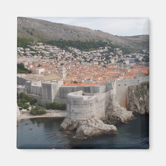 Imã ímã dubrovnik (Frente)